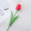 Yiwu Tacto Humectante PU Flor Real Elegante Flor Falsa Decoración del Hogar Adornos Exportación Transfronteriza Metabo