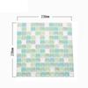 Pegatinas de pared autoadhesivas de plástico 3D, venta al por mayor, resistentes al aceite, impermeables, para cocina, baño y azulejos de imitación, suministro directo transfronterizo.