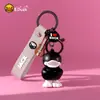 Chaveiro Pingente Boneco Pato Amarelo B.Duck Autêntico Fofo Tendência Figura Chaveiro Pingente de Bolsa Pequeno Presente