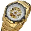 Dropshipping Reloj Mecánico Impermeable Totalmente Calado Automático Completo Para Hombre Reloj de Hombre Reloj con Correa de Acero Silencioso