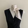 Primavera y Verano Simple Combinable Moda Delgado Estilo Francés Artefacto para Combinar Bufanda Larga Pequeña Cinta Pequeña Banda para el Cabello Atar Bufanda