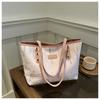 Bolso de Hombro Cruzado Tote Grande de Gran Capacidad, Nuevo, Elegante, Tendencia, Sencillo, Moda Verano 2024, Estética, para Mujer