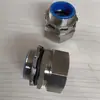 Conectores de Manguera de Metal Suministro Conectores de Bloqueo para Manguera Piel de Serpiente con Rosca Externa e Interna de Acero Inoxidable 6 Puntos