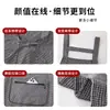 Delantal de cocina para el hogar hecho de algodón con bolsillo con cremallera, a prueba de aceite, resistente a las manchas, ropa de trabajo transpirable, fabricante transfronterizo