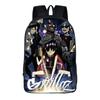 Bolsa Escolar Periférica de Estrella Masculina de Dibujos Animados Nueva de Dropshipping Transfronterizo Mochila de Poliéster Cómoda Creativa para Estudiantes