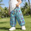 [Personalizado] Pantalones de Verano de Algodón Puro Anti-Mosquitos para Niños y Niñas, Pantalones Transpirables de Dibujos Animados, Pantalones Jogger Casuales para Bebé, Delgados