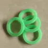 Empaque de Goma Negra de 4 Puntos, Anillo de Sellado de 6 Puntos, Tubo Corrugado, Manguera de Entrada de Agua de Ducha, Empaque de Silicona, Empaque Impermeable