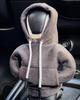 Ropa con capucha para palanca de cambios transfronteriza cubierta para palanca de cambios de coche decoración de palanca de cambios cubierta con capucha para pomo de cambio