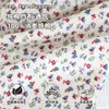 Ropa de estar para mujer de crepé de algodón puro, estilo nuevo primavera/otoño 2026, con cuello, estampado floral, manga larga, pantalón largo, pijama casual para casa