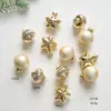 Bola de cristal para decoración navideña, bola de forma especial, bola para decoración de árbol de Navidad, paquete de accesorios para fotos de árbol de Navidad