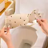 Cojín para Asiento de Inodoro, Adhesivo Lavable para Asiento de Inodoro, Universal para Todas las Estaciones, Adhesivo Impermeable, Cubierta de Asiento de Inodoro Impermeable con Forma de U de Eva