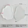 Bandeja de armazenamento molde de silicone, peça decorativa de resina cristal, placa decorativa de gesso cimento em formato de nuvem, molde de bandeja para joias