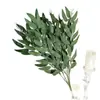 Galhos e Folhas de Plantas Verdes Artificiais para Arranjos Florais, Decorações de Corredor de Casamento e Montagem de Fundo de Casamento