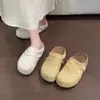 Pantuflas Birkenstock para Mujer 2024 Modelo Nuevo Mocasín Cerrado Media Pantufla Suela Suave Antideslizante Slip-On Versátil Zapatos Perezosos para Exteriores