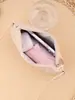 Atacado Transfronteiriço Verão Feminino Novo Celebridade da Internet Bolsa de Palha Bolsa de Praia Bolsa Transversal de Ombro Tecida Bolsa Pequena de Corda Feminina