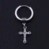 Brincos de Aço Titânio Pequeno Círculo Estilo Hong Kong Ins Coreano para Homens e Mulheres Tendência Design de Nicho Brincos de Personalidade Simples Acessórios de Orelha