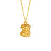 Hazte Rico Inmediatamente Collar de Plata 999 Estilo Chino Moneda del Zodiaco Cadena para la Clavícula Estilo Lujo Ligero de Ins Colgante del Año de Nacimiento