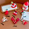 Horquilla de gorro navideña de edición limitada, tocado navideño para niños, bonito sombrero navideño, vestido para niña, accesorios para el cabello al por mayor