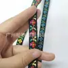 1,2cm Estilo Étnico Colorido Jacquard de Poliéster Rombos Fita Retrô Decoração de Casa Cinta para Mala Moda