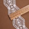 Accesorios de Encaje Bordado de Malla de Algodón, Tela de Malla para Ropa de Mujer, Ribete de Encaje de Doble Borde de 6 cm, Venta al por Mayor