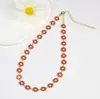 Collar Nuevo de Margarita Europeo y Americano Cadena para Clavícula de Diseño Creativo Celebridad de Internet Joyería de Alta Gama de Moda para Mujer Venta al por Mayor