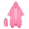 Poncho Impermeable Tres en Uno de Comercio Exterior Lona de Mochila Exterior Transfronteriza para Montañismo Poncho Portátil de una Pieza para Adultos
