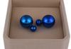 Moda europea y americana Aretes de perlas de doble cara aretes de moda aretes de caramelo brillantes UV ventas directas de fábrica