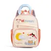 Mochila Escolar para Bebê de Jardim de Infância Desenho Animado Fofo para Meninos e Meninas Mochila de Grande Capacidade Redutora de Carga Mochila de Lazer ao Ar Livre Nova