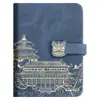 2025 Nova Tendência Nacional Mini Caderno Caderno Pequeno Caderno de Bolso Portátil Bloco de Notas Portátil