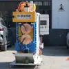Máquina de soldadura por resistencia por costura transversal con rodillo para placas de intercambiador de calor de acero inoxidable, cambiador de calor de placa, soldadura por resistencia por costura, doble accionamiento, baldosa plateada, conversión de frecuencia