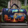 2026 Nova Bolsa de Viagem Casual Fashion Estampada Transfronteiriça para Curta Distância Bolsa Multifuncional Esportiva para Fitness