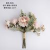 Flor Decorativa Névoa Nai Xiaoli Buquê de Flores Simulação Flor design de casa casamento buquê de mão decoração de parede pendurado na parede CF01012