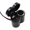 Accesorios de modificación para motocicleta scooter moto de calle ciclismo de cross coche deportivo cargador universal de encendedor de cigarrillos USB impermeable