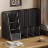 Estantería Simple Mesa Estante de Almacenamiento Escritorio de Oficina Escritorio Pequeño Gabinete de Almacenamiento Mesa para Niños Libros de Hierro