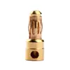 Conector Socket de Clavija Banana de 3.5/4mm Tipo Banana Cable de Prueba de Potencia Terminal de Poste de Cableado Macho Hembra Rojo Negro
