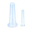 Copo de silicone translúcido de grau alimentício para ventosaterapia, ventosa, copo de massagem, recipiente de absorção de umidade, aparelho de ventosaterapia a vácuo, produtos para cuidados com a saúde