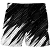 2023 comercio exterior transfronterizo Amazon impresión digital 3D flor de hielo pantalones de playa pantalones cortos de verano para hombre