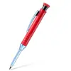 Lápiz de Carpintería de Metal con Cabeza Larga para Agujeros Profundos, Marcador de Carpintería de Ingeniería Profesional de Secado Rápido, Recarga de Grafito de 2.8 MM
