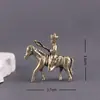 Paisaje en Miniatura Creativo de Latón Viaje al Oeste Cuatro Personas Tang Monk Sun Wukong Zhu Bajie Sha Wukong Adornos de Mascota de Té de Escritorio