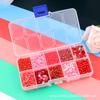 Set de 10 Colores de Lentejuelas Perla para Manualidades Caja Alta Calidad Bordado Francés Hecho a Mano DIY 20 Colores