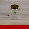 Fornecimento Imediato Garrafa de Comida para Pets de 400 ml Garrafa de Chá de Flor de Goji Novo Garrafa de Comida Garrafa Quadrada de Marshmallow