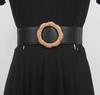 Cinto feminino fino decoração vestido cinto feminino elástico elástico com saia camisa cintura decoração selo cintura