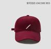 2025 Nueva Moda Gorra de Béisbol Bordada Simple para Mujer Primavera Deportes Ocio Versátil Cara Pequeña Gorra para Hombre