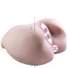 Copo de Avião Jiuai Molde Invertido de Nádegas Vaginais Artificiais Boneca de Meio Corpo Produtos para Adultos Masculinos Brinquedos Interesse Sexual