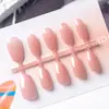 Fábrica de Productos Semi-Terminados para Uñas Portables Uñas Largas Hechas en Fábrica con Gradiente de Rubor Codificado Spray de Esmalte de Uñas Portátil Piezas de Uñas