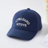 Chapéus de Outono e Inverno para Meninas, Bonés de Baseball Bordados com Letras Estilosos, Bonés de Inverno Quentes com Aba para Meninos