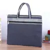 Bolsa para Archivos B4 A4 Tela Oxford Bolsa para Documentos Bolsa de Conferencia Clase de Capacitación Impresión Personalizada LOGOTIPO Gran Capacidad Portátil Maletín de Hombre
