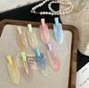 Colorido Lindo Pasador Sin Costuras Clip Lateral Cabello Lateral Roto Flequillo Clip Cabello Frontal Tocado Delicado Clip Pequeño Accesorios para el Cabello