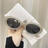Óculos de Sol GM Feminino Tendência Moda Meninas Populares Celebridade da Internet Mesmo Estilo LE Proteção Solar Anti-UV Bege Óculos de Sol para Miopia