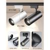 Tienda de ropa foco led de techo tienda comercial súper brillante hogar tipo riel foco cob luz de riel de montaje abierto